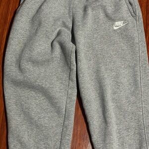 Nike Kids Heather Gray Joggers
